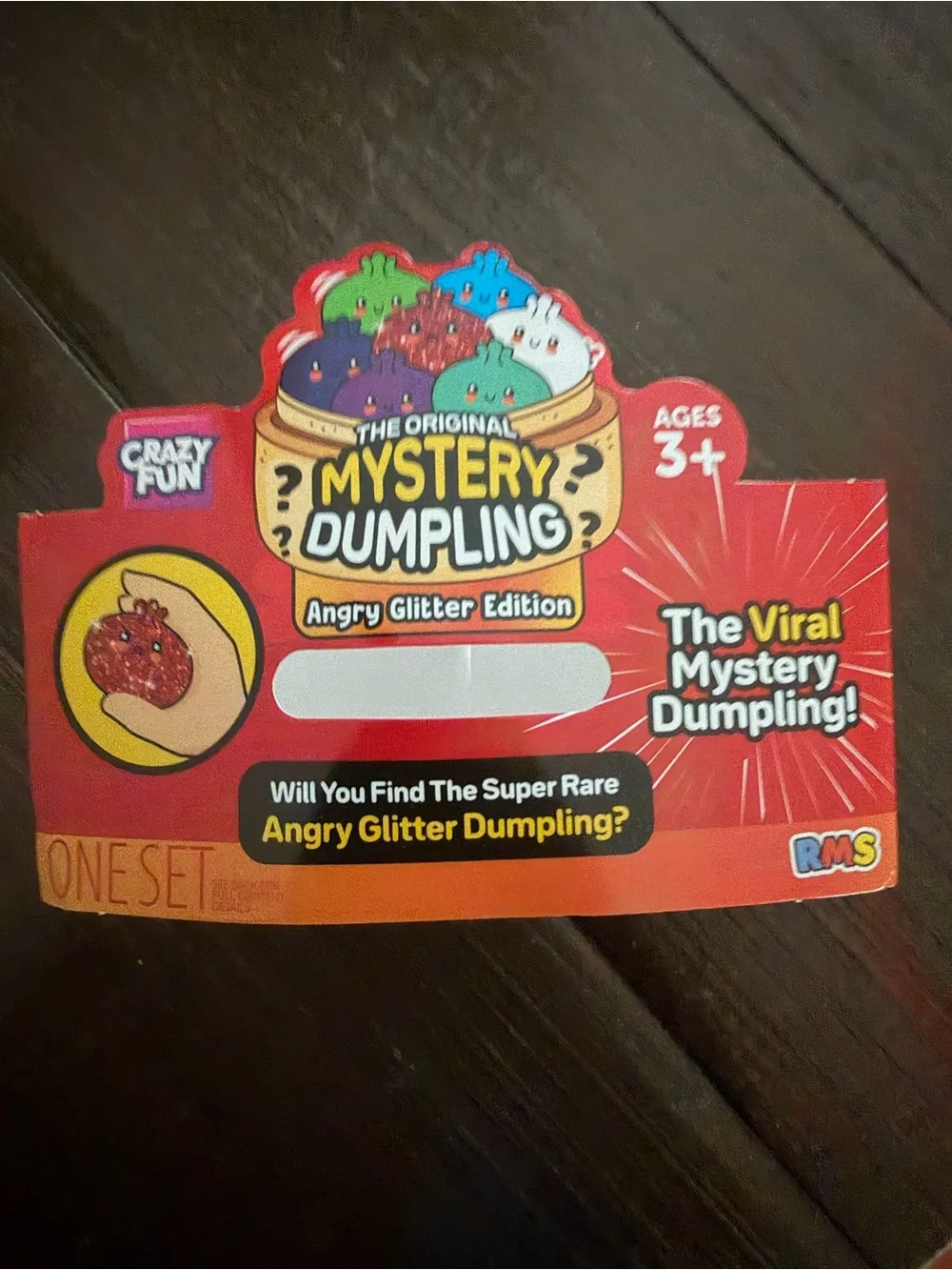 Opened RMS Dumpling - Angry Glitter Edition - Purple